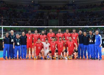 تیم ملی والیبال ایران نماینده آسیا در جام بین قاره ای