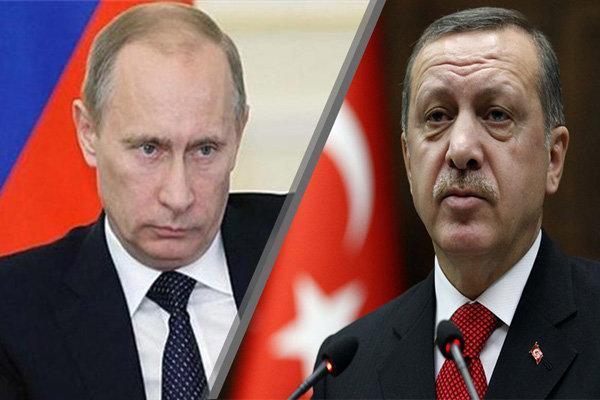 اردوغان و پوتین درباره سوریه و لیبی رایزنی کردند اردوغان و پوتین درباره سوریه و لیبی رایزنی کردند