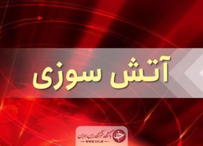 آتش گرفتن 2 دستگاه مینی بوس در تبریز