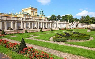 طراحی و ساخت باغ ویلا: قصر ویلانو در لهستان، کاخی که از جنگ جان سالم به در برد!
