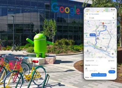 گوگل مپ به مسیریابی اختصاصی برای دوچرخه سواری مجهز می گردد