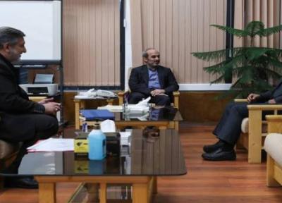 دیدار نماینده مردم تفت و میبد در مجلس شورای اسلامی با رئیس سازمان صدا و سیمای کشور